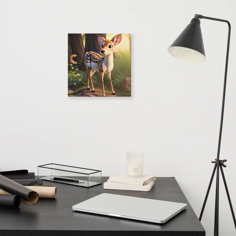 Endangered Species - Mexico - White Tailed Deer Canvas Art product image (11)