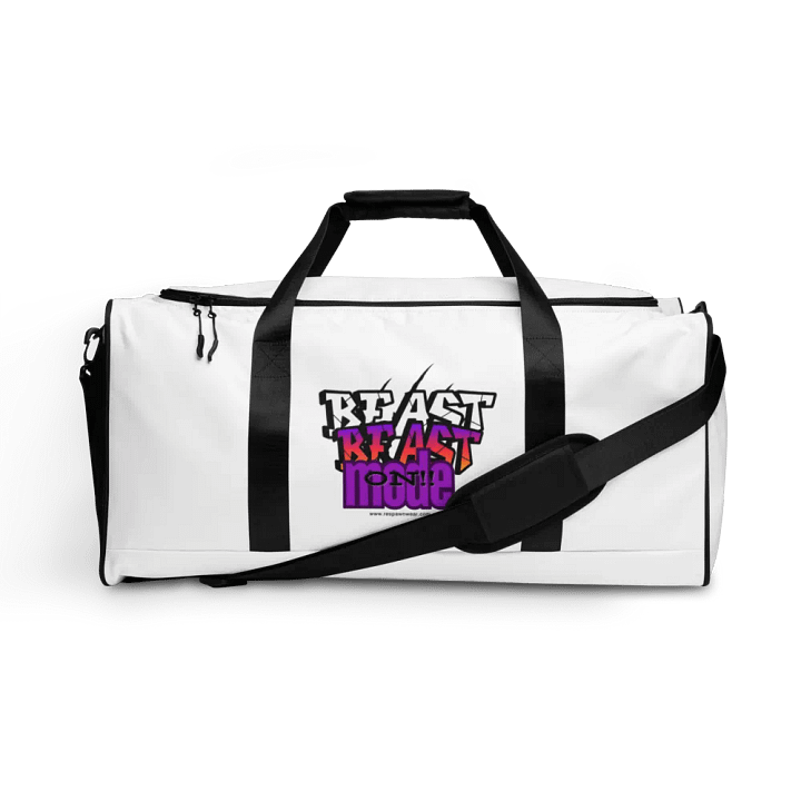 BEAST MODE ON!!! All-Over Print Duffle Bag product image (1)
