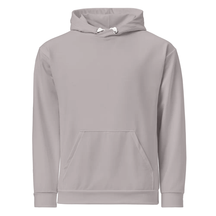 Plain Gray True Summer Unisex Recycled Polyester Heavyweight Premium Hoodie by Treasure Pie product image (1)