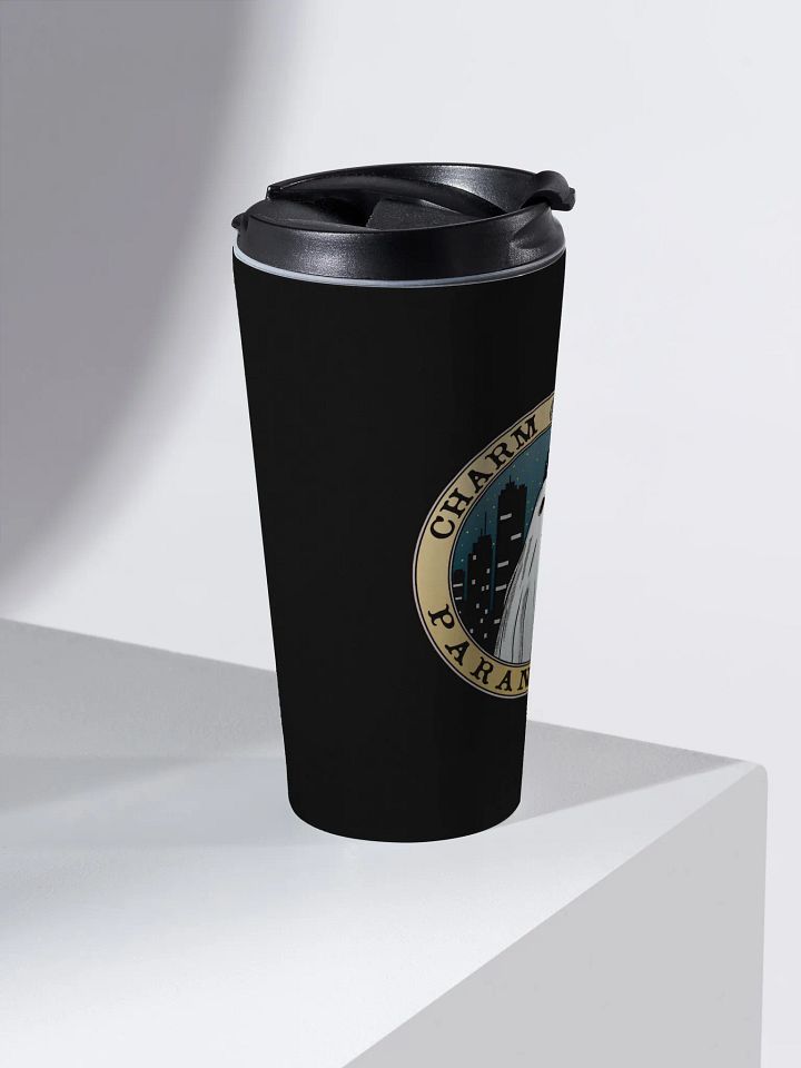 Charm City Paranormal Badge Stainless Steel Travel Mug product image (2)