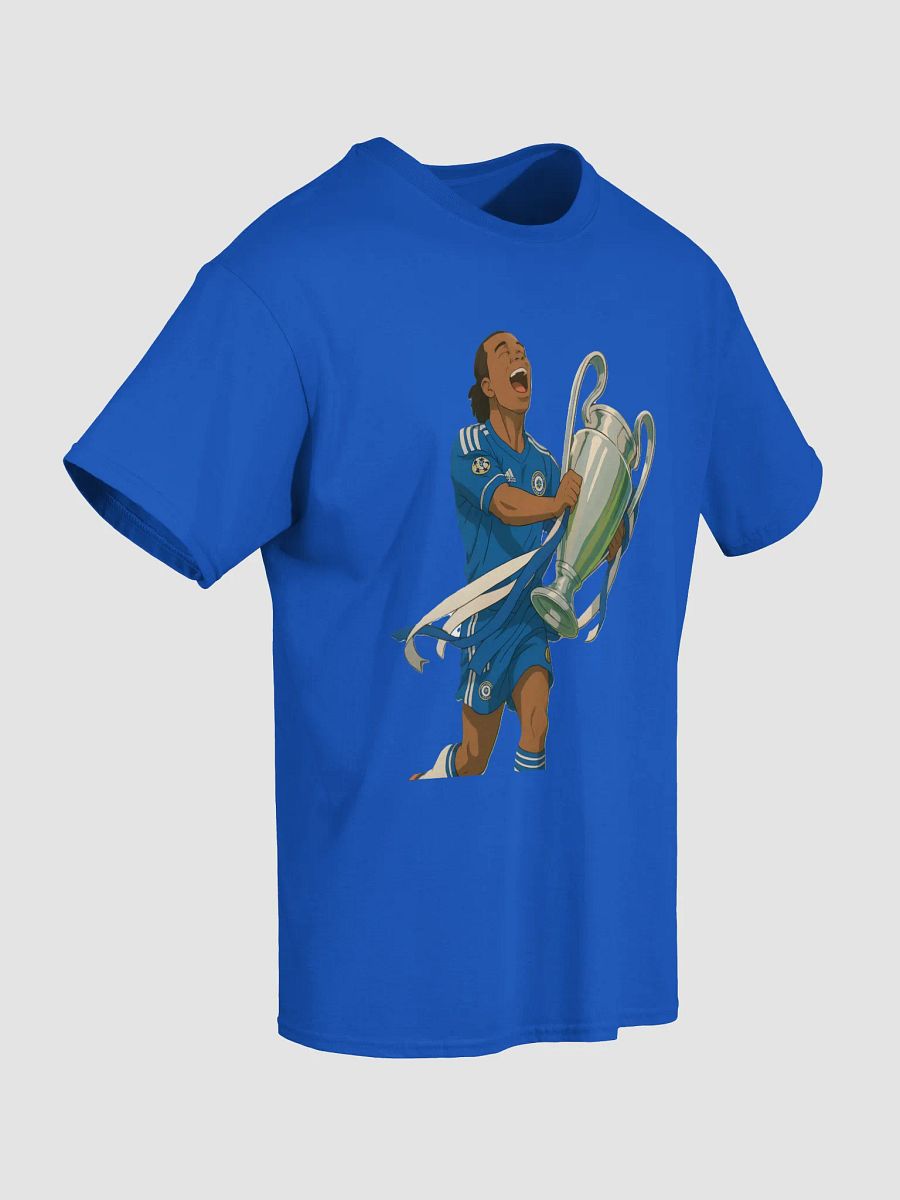 T-Shirt - Didier Drogba Champions League Trophy - Iconic Moment - Chelsea (Various Colours) product image (56)