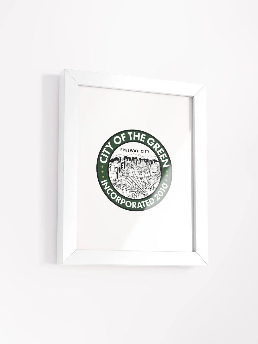 Freeway City Seal Matte Poster product image (2)