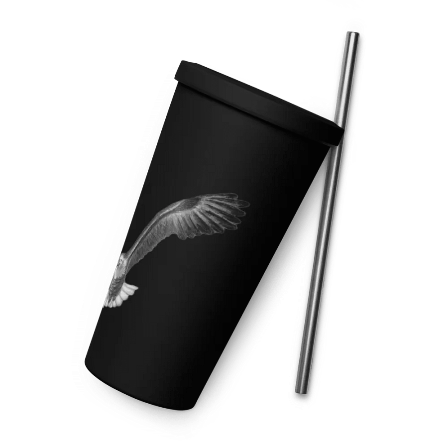 Eagle Drawing Straw Cup product image (12)