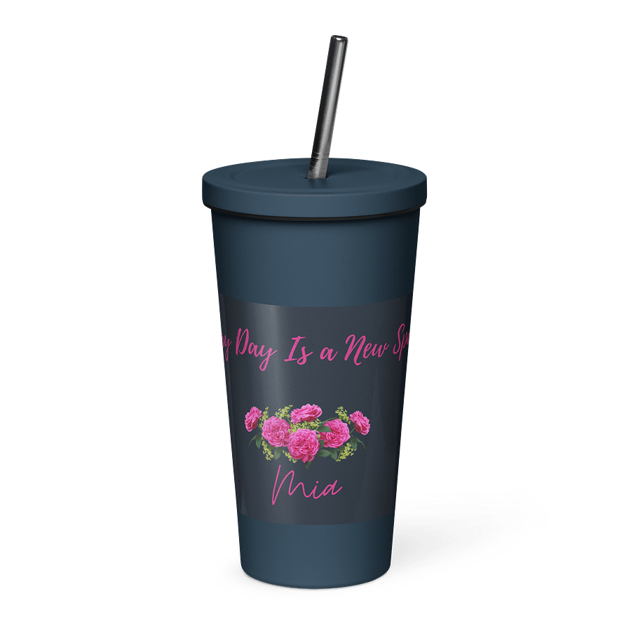 Mia's Floral Insulated Tumbler product image (1)