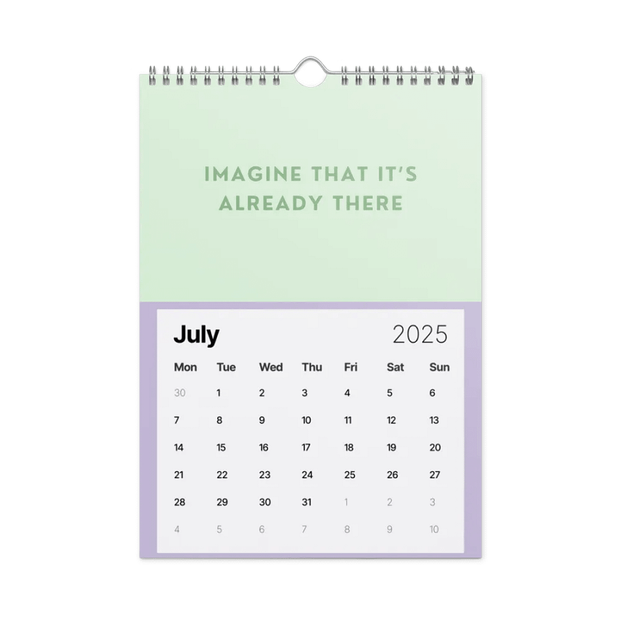Manifestation and Law Of Attraction Quotes 2025 Monthly Calendar product image (8)