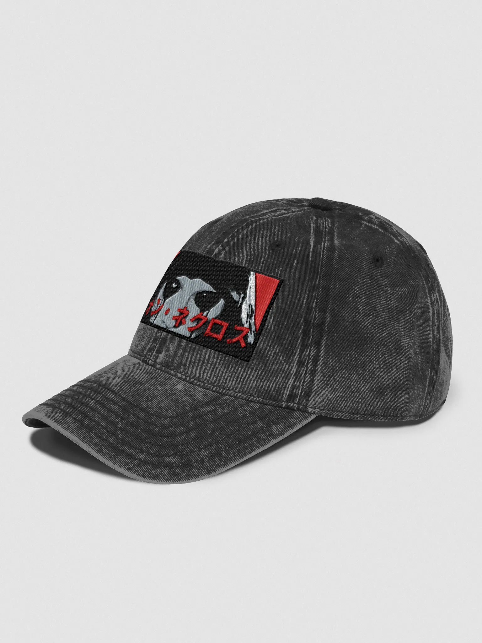 Red Death Vintage Wash Dad Hat product image (3)