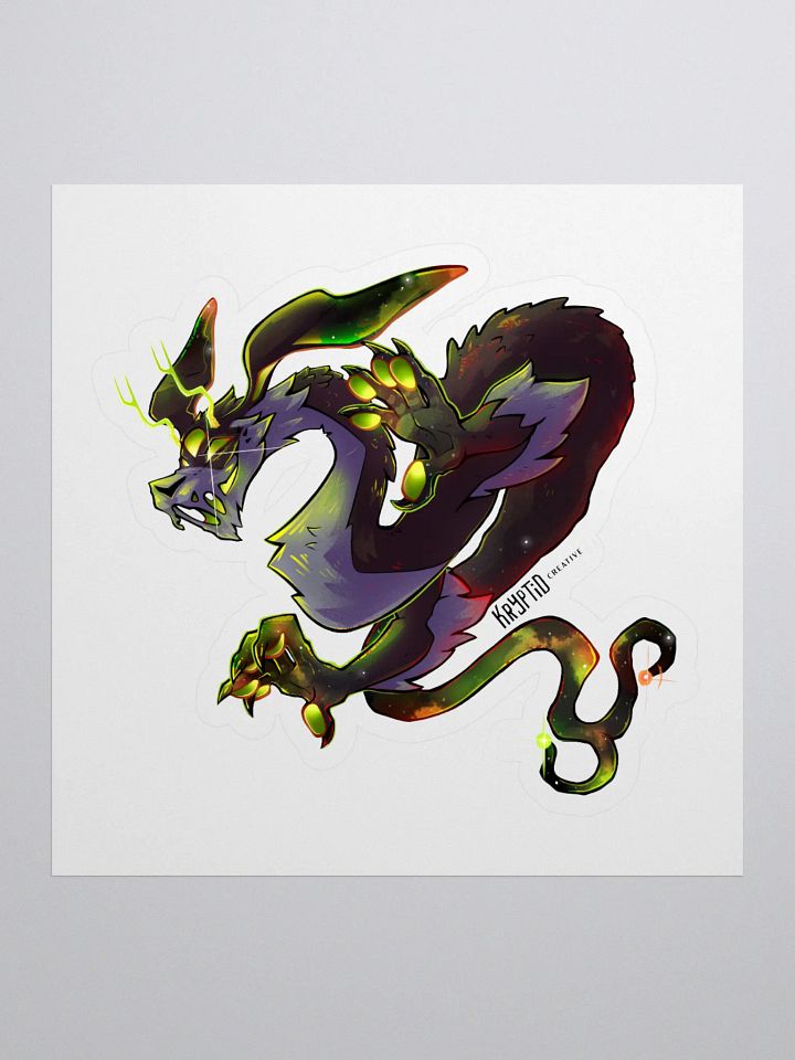 Space Jackalope Sticker product image (1)