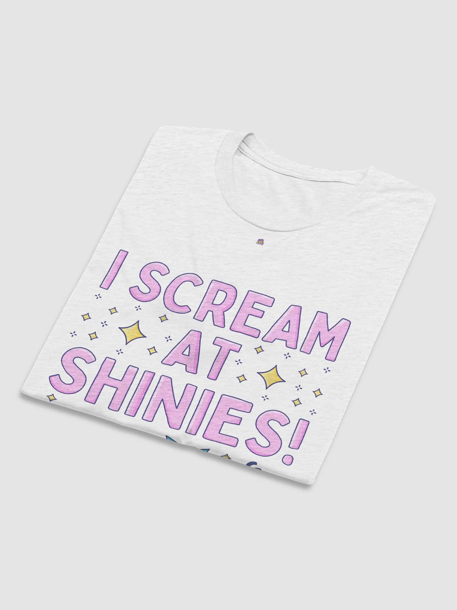 I SCREAM AT SHINIES - T-SHIRT (WHITE) product image (5)