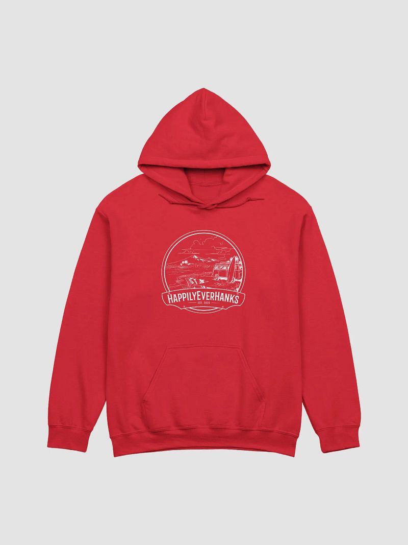 Hooded sweatshirt - White Beach Logo