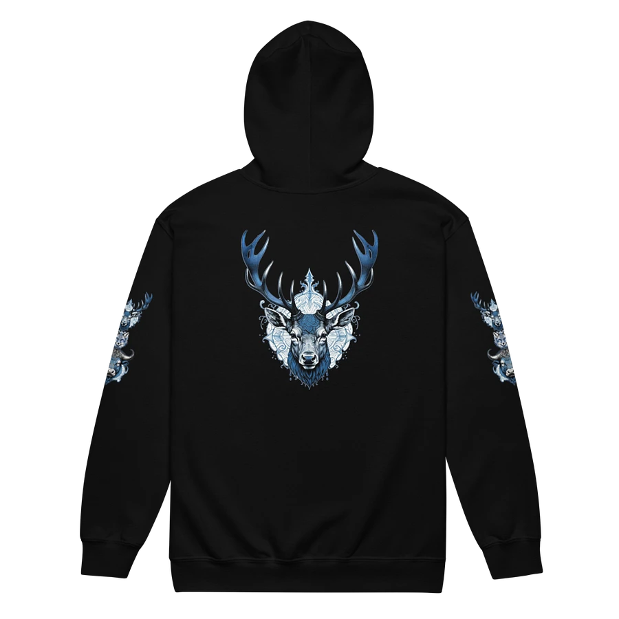 Blue Stag Back Vixen Games zippy Hoodie product image (4)