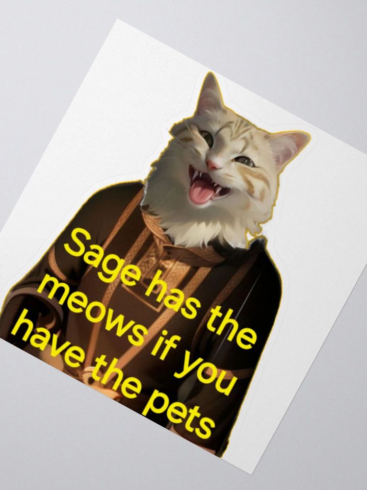Sage Barter! Sticker product image (4)