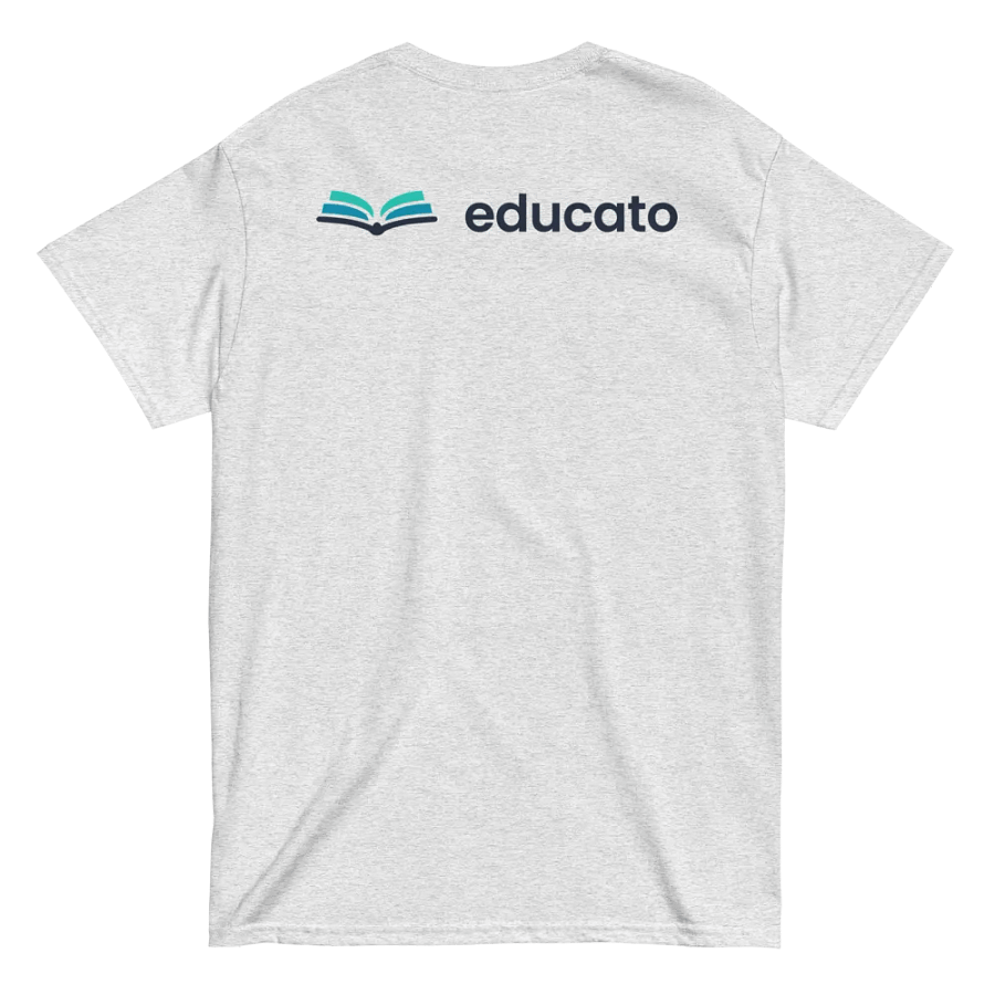 T-Shirt with back product image (196)