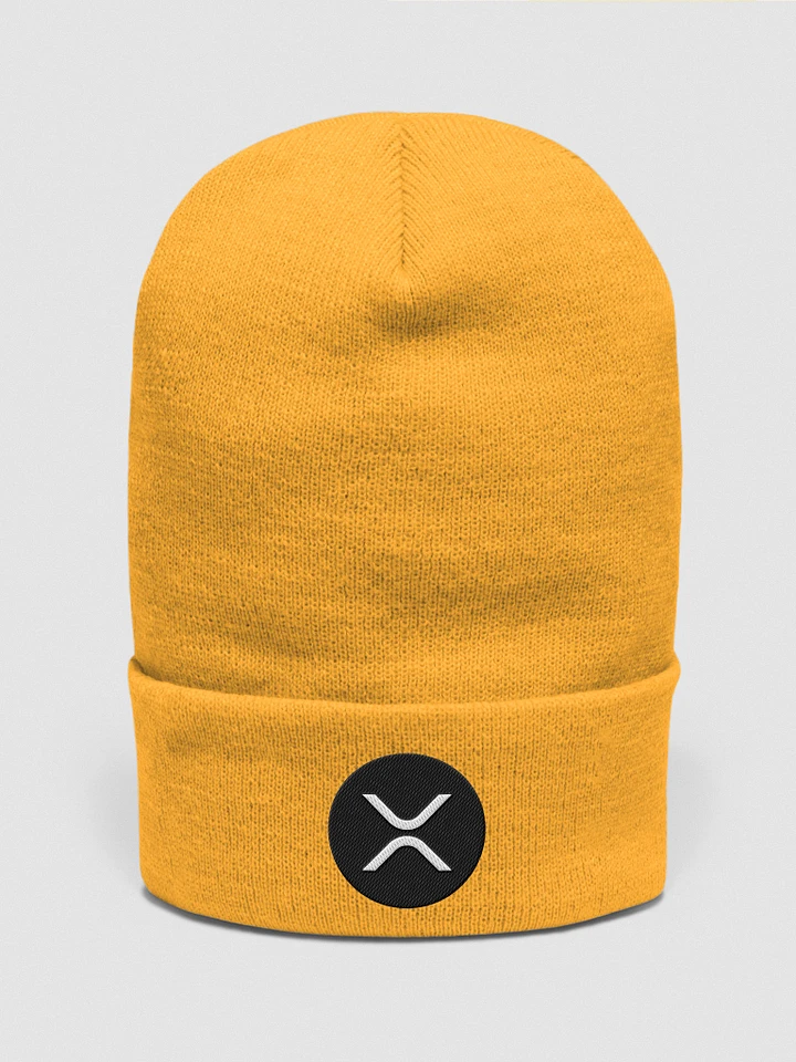 XRP Cuffed Beanie product image (1)