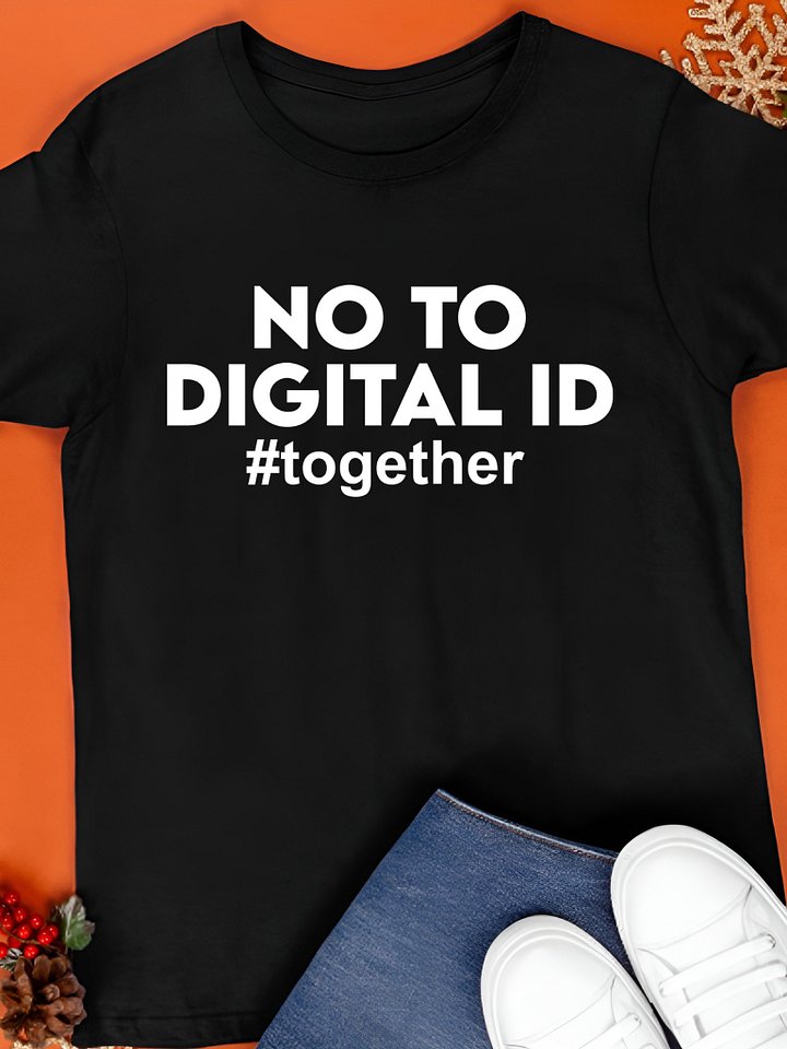 No To Digital Id Together Shirt product image (1)