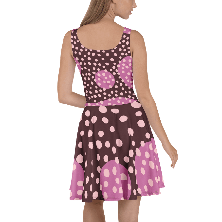 Dotty Dreams Sleeveless Skater Dress product image (4)