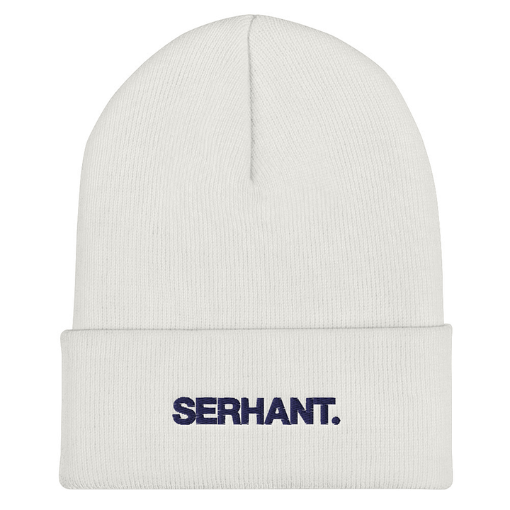 SERHANT. White Beanie product image (2)