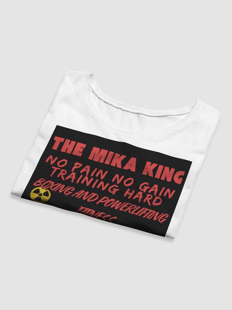 Camiseta corta para mujer sport Urban para gimnasio crossfit de The Mika King Wear. product image (8)