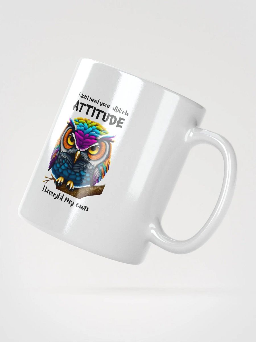 Colorful Attitude Owl Mug product image (4)