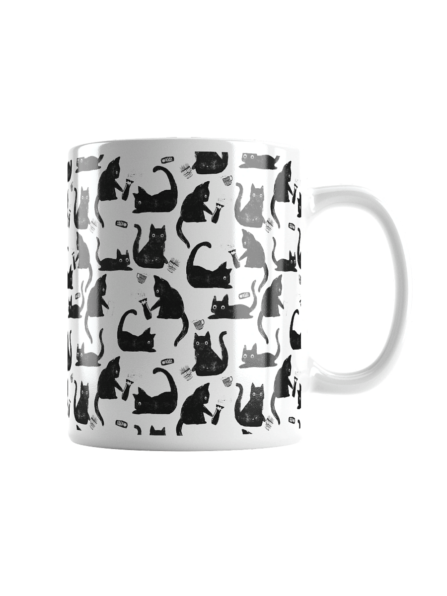 Bad Cats Knocking Stuff Over Mug product image (1)