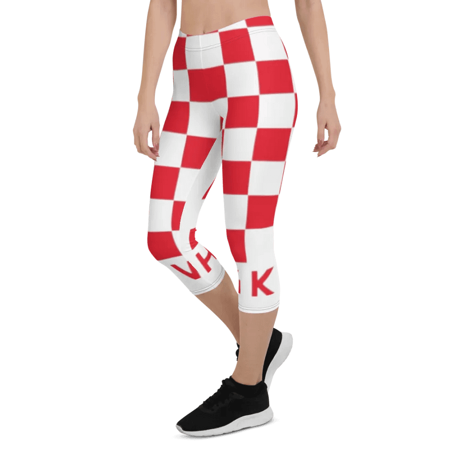Hrvatska Pride Capri Leggings product image (6)