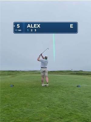Play Hole 5 @ Links at Lighthouse Sound with me #BackNineDog #Golf #GolfTok #ScorePredictions 