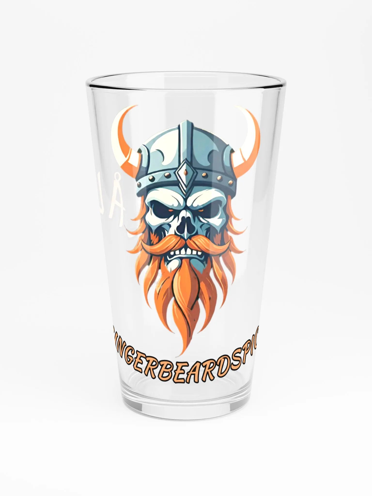 GingerBeard Draugr Skal Pint Glass product image (3)