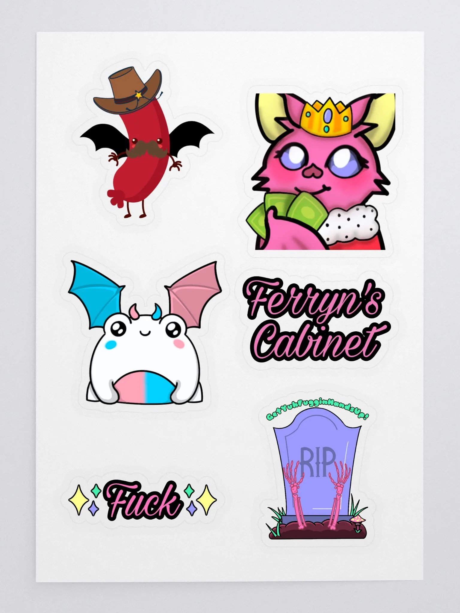Chaos Sticker Sheet product image (3)