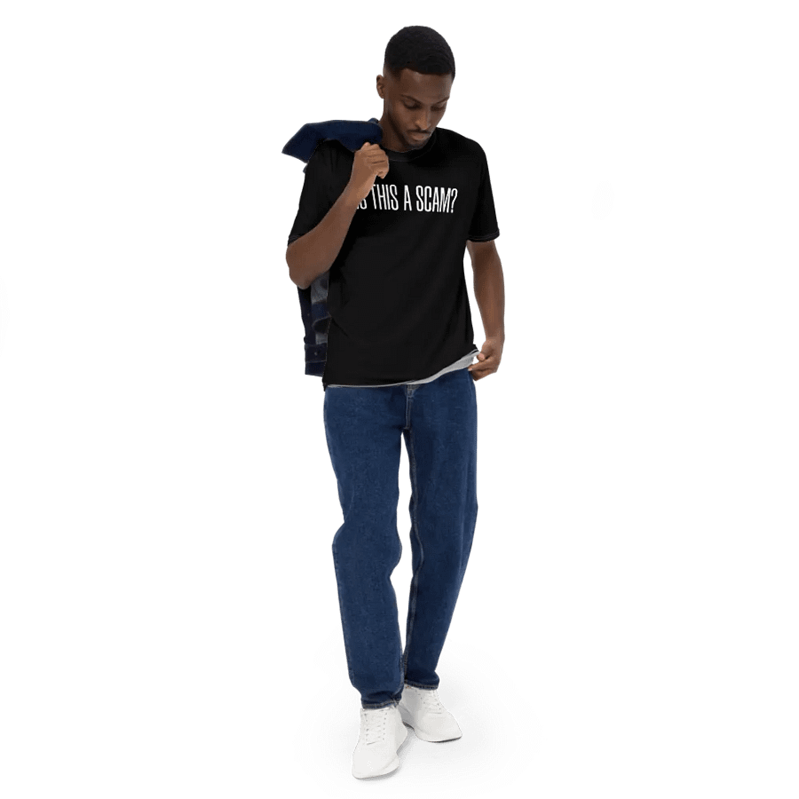 IS THIS A SCAM T-SHIRT product image (5)