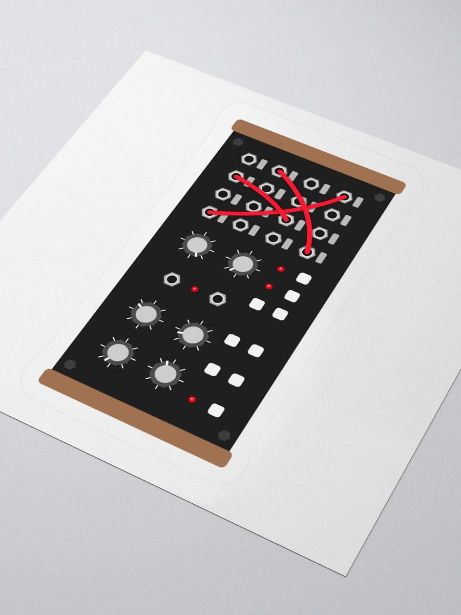 Semi-modular Analog Synth Sticker product image (9)