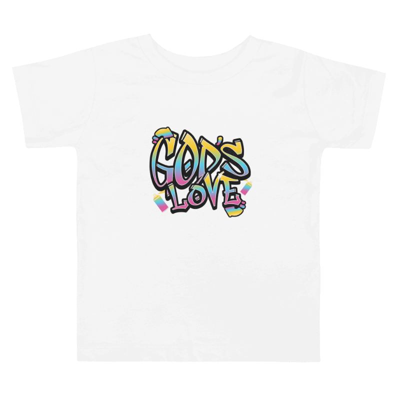 God's Love Graffiti Toddler T-Shirt product image (1)