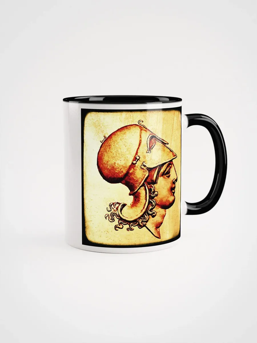 Athena Corinthian Helmet Ancient Greek Mythology, Coffee & Tea Mug product image (3)