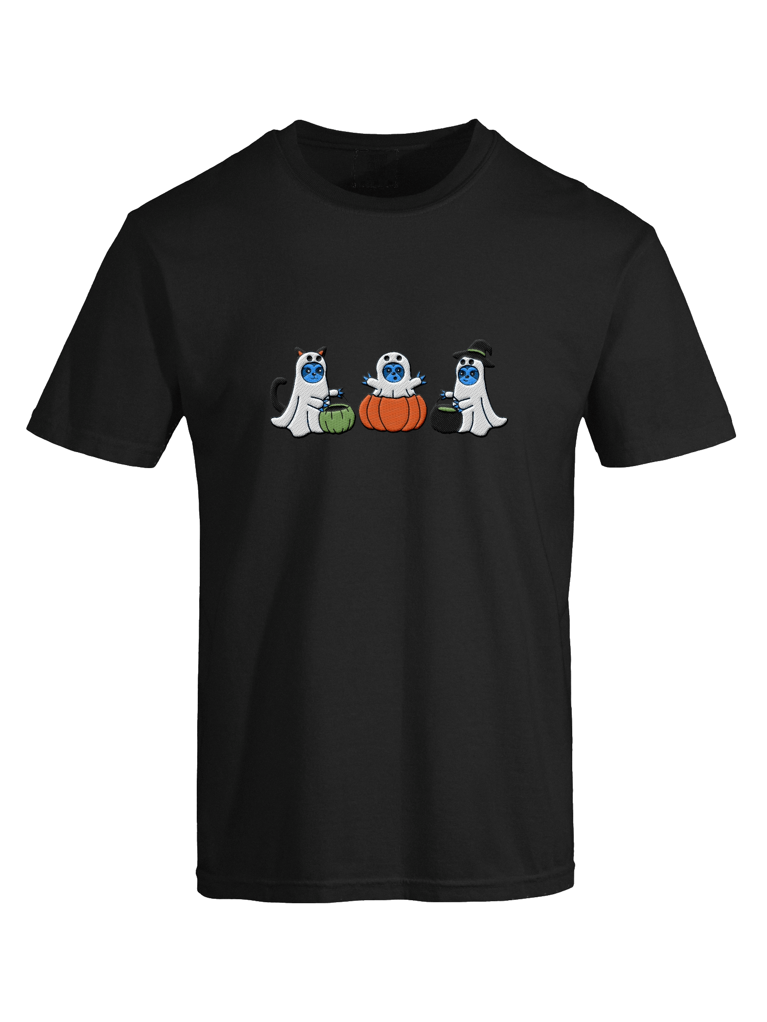 Halloween Sloths Embroidered Tee product image (137)