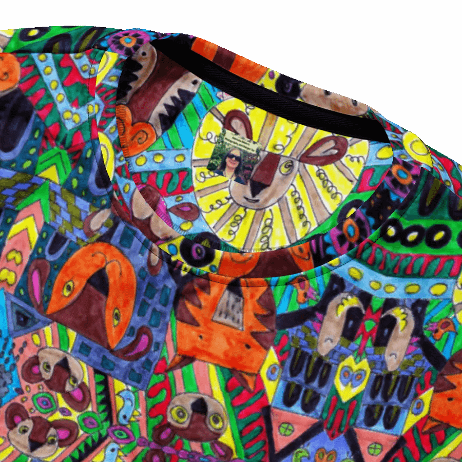 Abstract Doodle Animals Unisex Sweatshirt product image (8)