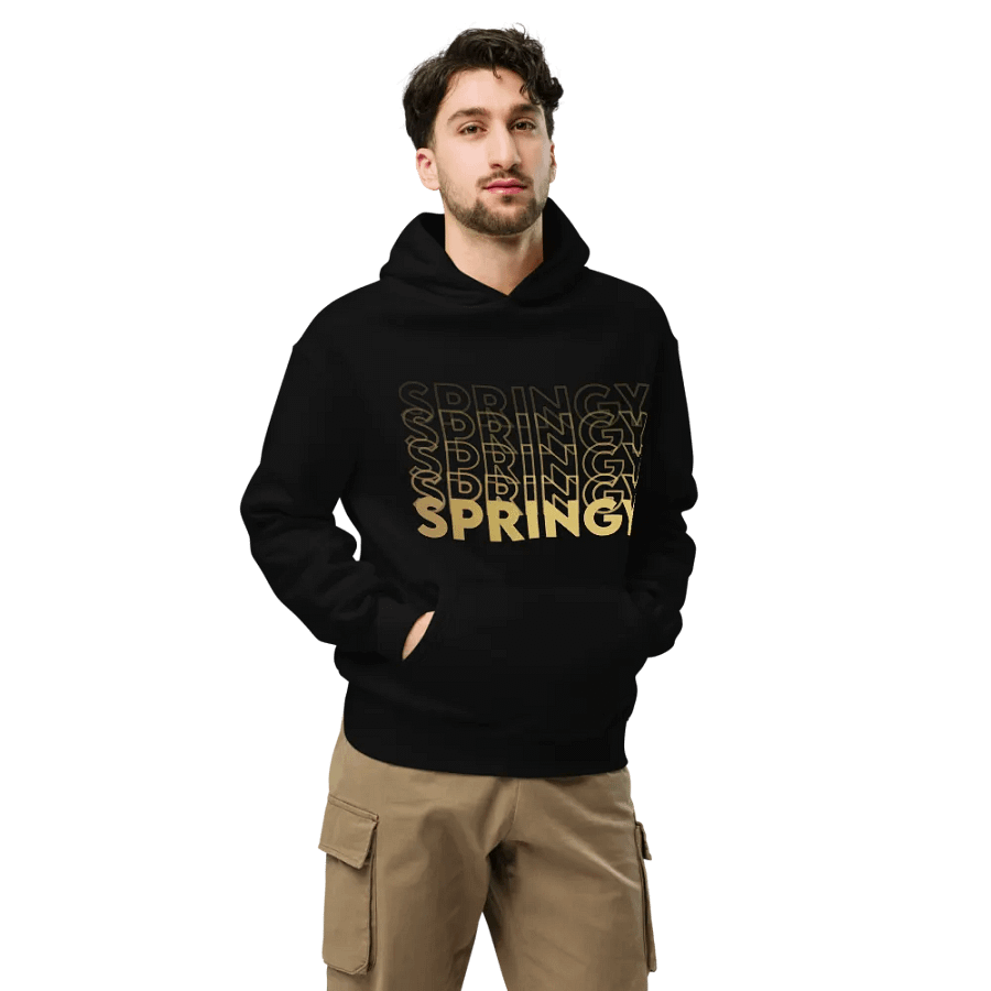 GOLD Premium SPRINGY Hoodie (LIMITED EDITION) product image (7)