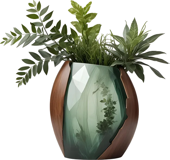Luxe Botanique – Art Deco PNG product image (1)