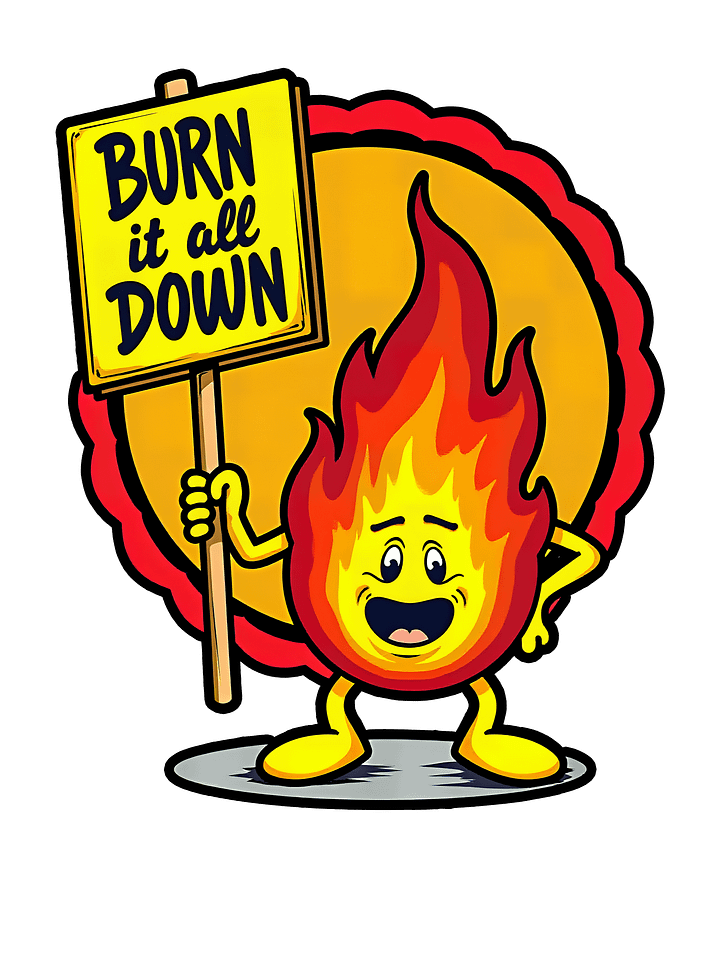 Burn It All Down Shirt product image (1)