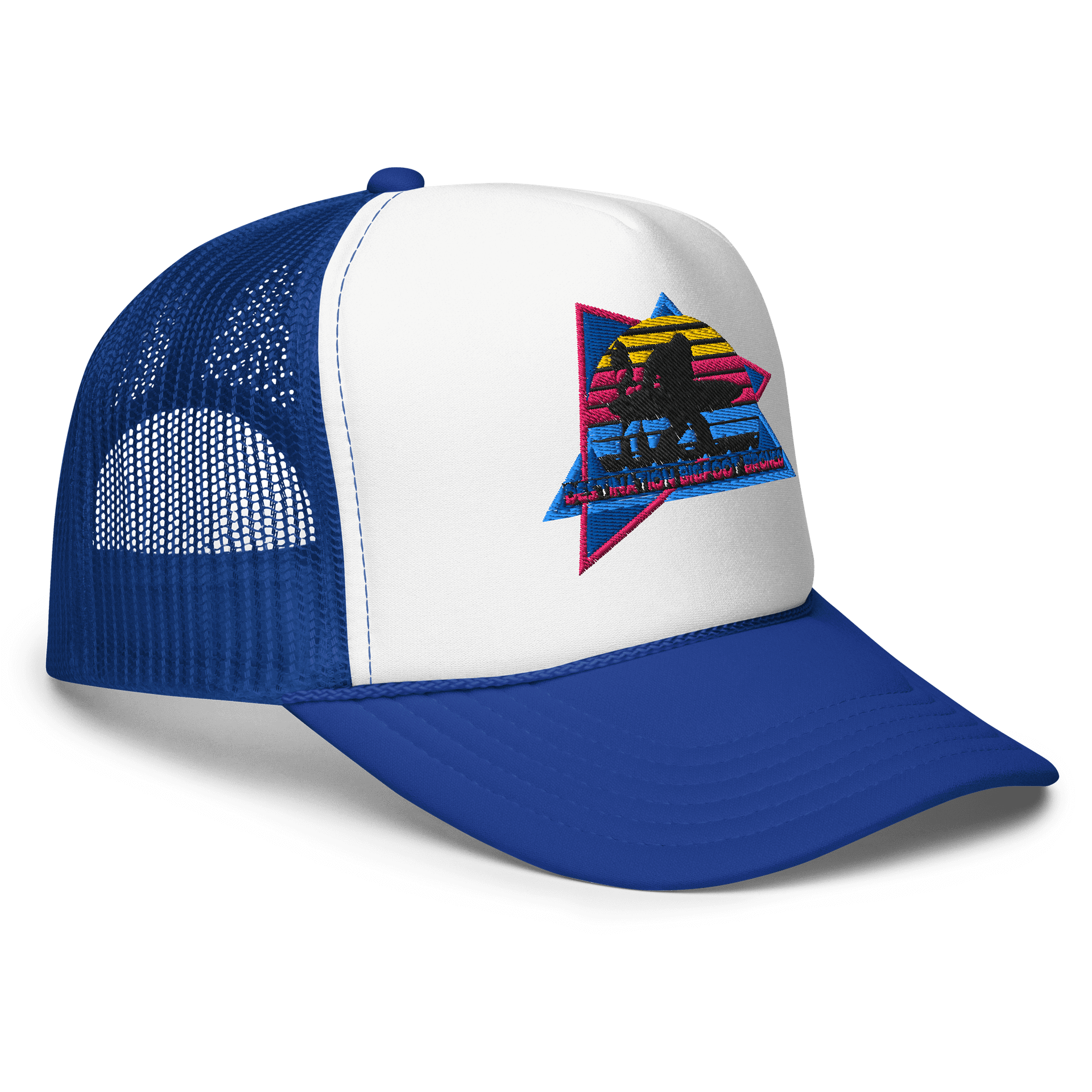 Destination Bigfoot Bronco Retro-Inspired Foamy Trucker Cap (Multiple Color Options) product image (3)