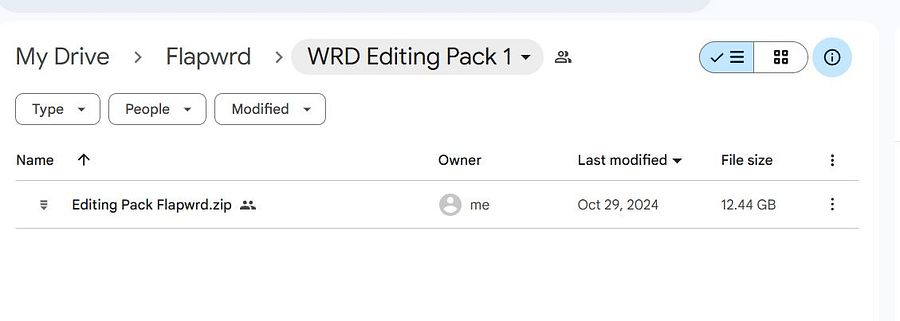 WRD Editing Pack 1 product image (2)