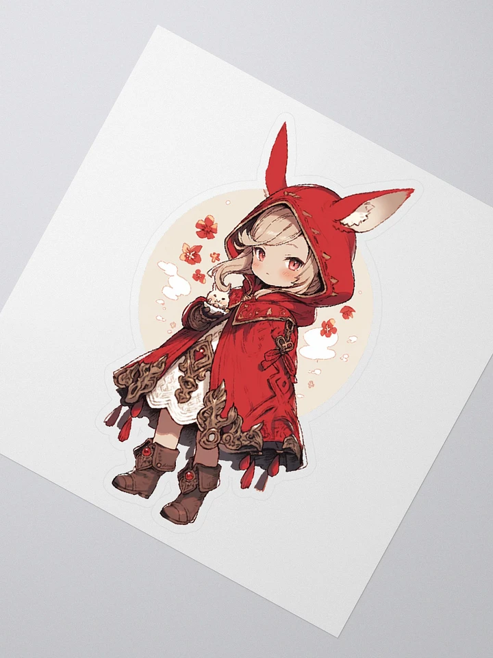 Cute Viera Red Mage Chibi Sticker product image (6)