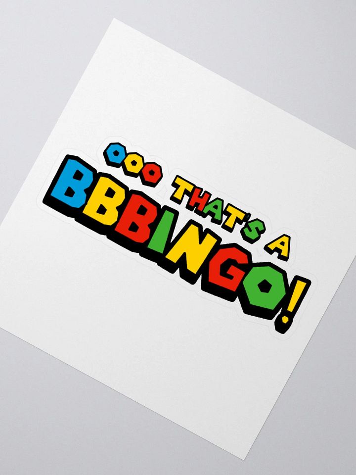 That's a Bingo Sticker product image (6)