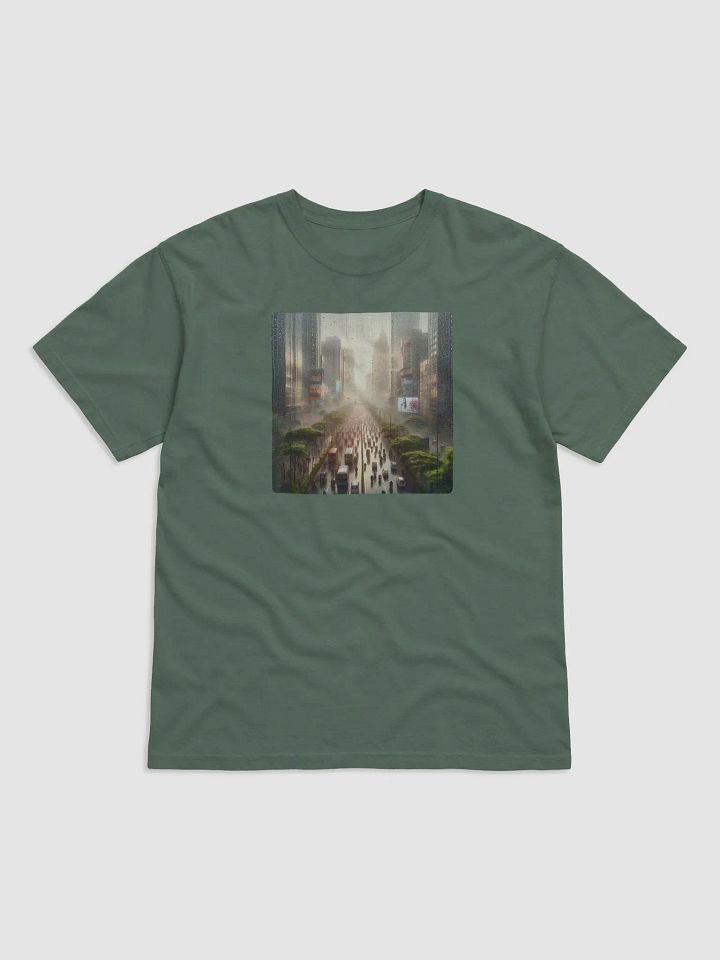 Ultra-Soft Comfort: Garment-Dyed Cotton Tee | AI Design product image (2)