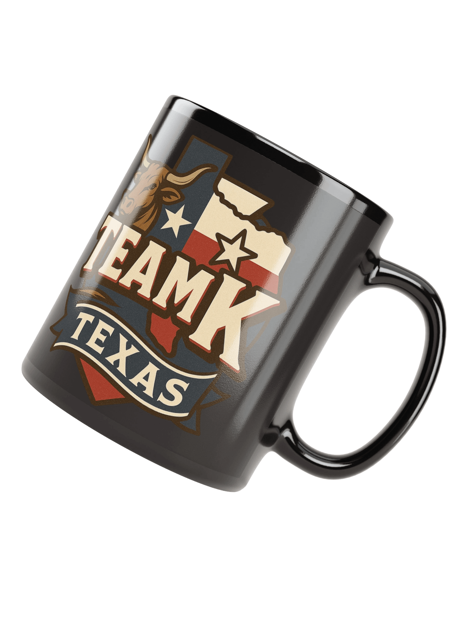 Team K Texas Black Mug product image (8)