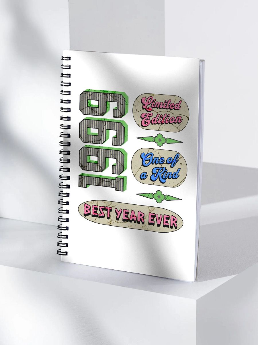 Best Year Ever 1999 Limited Edition Vintage Spiral Notebook product image (3)