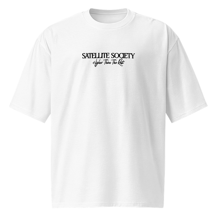 Satellite Society Heat Signature Oversized Streetwear Tee product image (1)