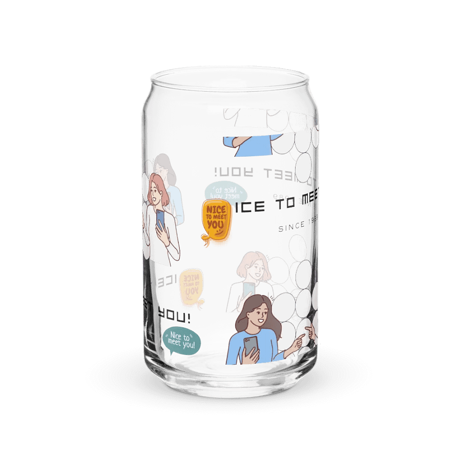 Ice To Meet You! Can-Shaped Glass product image (9)