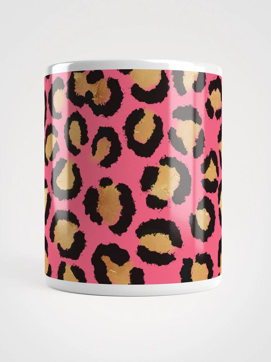 Pink Gilded Leopard Mug product image (10)