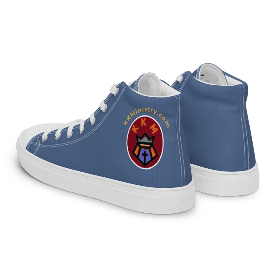 KKM Kashmir Blue High Tops product image (3)