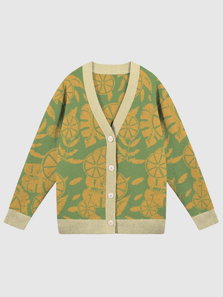 Mandarin Blossom Knit Cardigan product image (1)