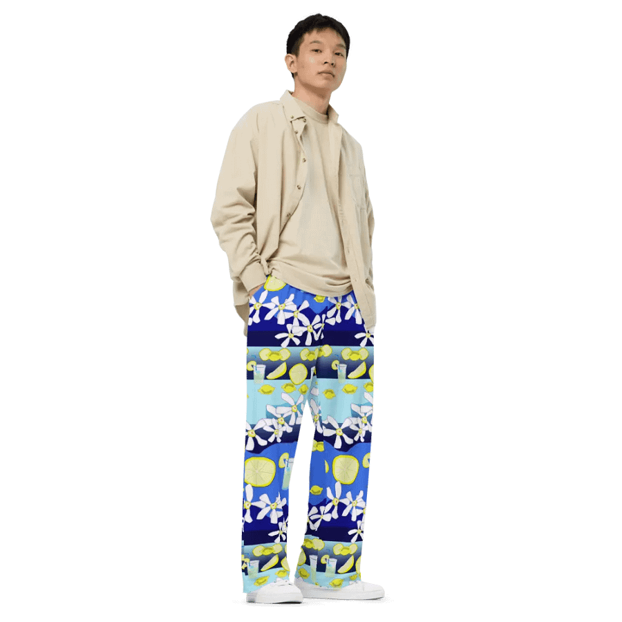 Lemonade Pattern Wideleg Pants product image (3)
