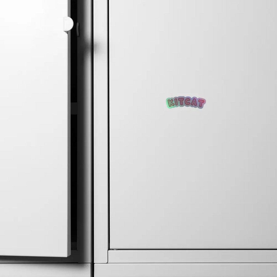 KITCAT holographic sticker! product image (6)